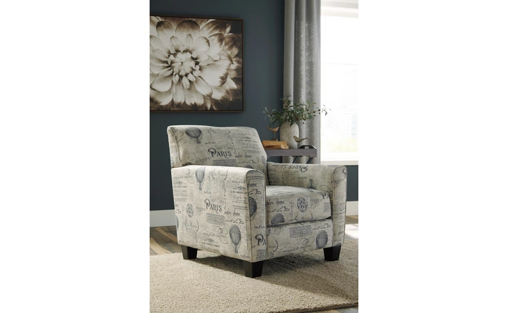 Nesso ACCENT CHAIR ASHLEY Gray/Cream A3000012