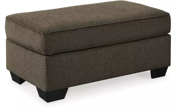 nesso walnut ottoman by ashley