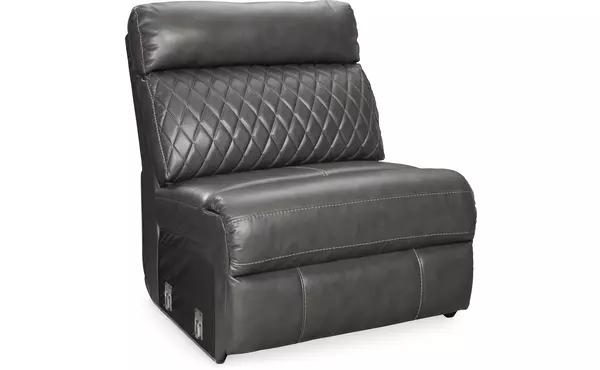 samperstone  armless chair by ashley