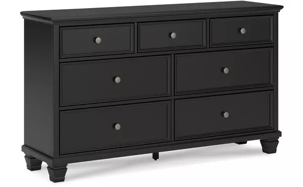 lanolee black dresser by ashley