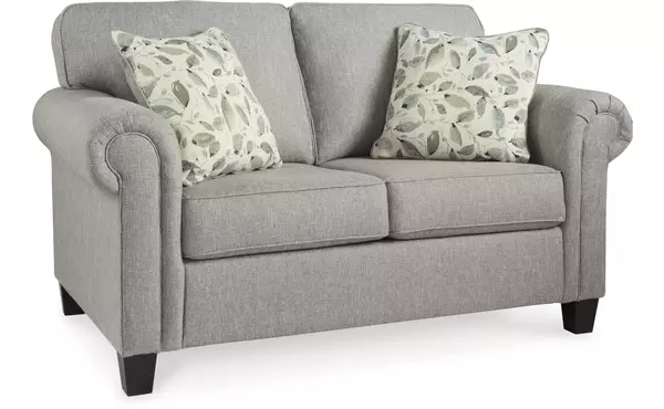 alandari gray loveseat by ashley