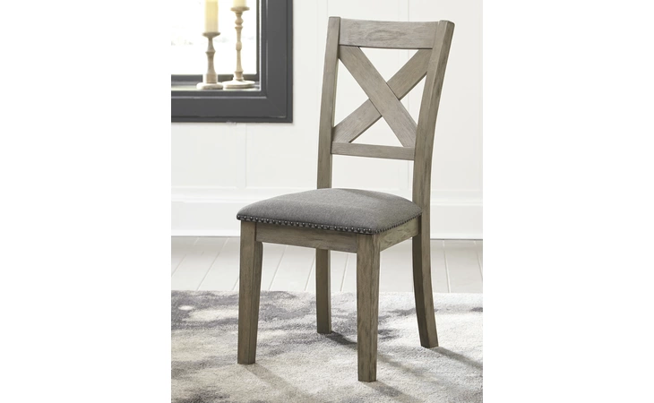 D617-01 Aldwin DINING UPH SIDE CHAIR (2/CN)