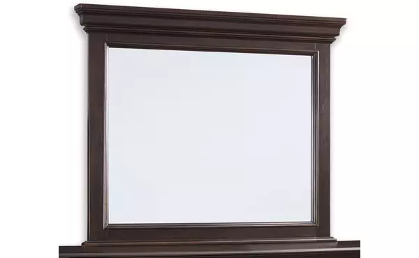 brynhurst dark brown bedroom mirror by ashley
