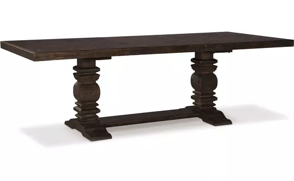 hillcott dark brown rect drm extension table top by ashley