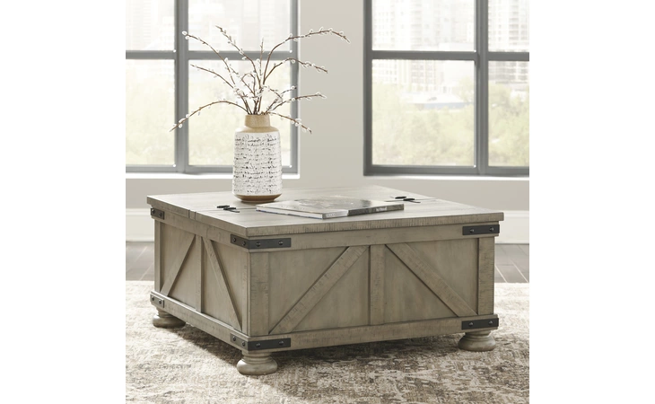 T457-20 Aldwin COFFEE TABLE WITH STORAGE