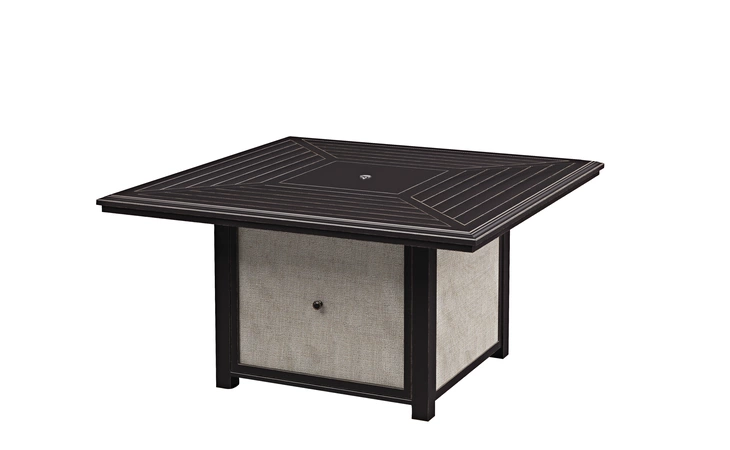 P436-772 TOWN COURT SQUARE FIRE PIT TABLE
