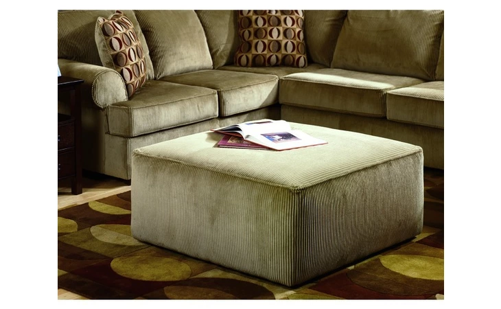 6840508  OVERSIZED ACCENT OTTOMAN-SECTIONALS-VISTA - CAPPUCCINO
