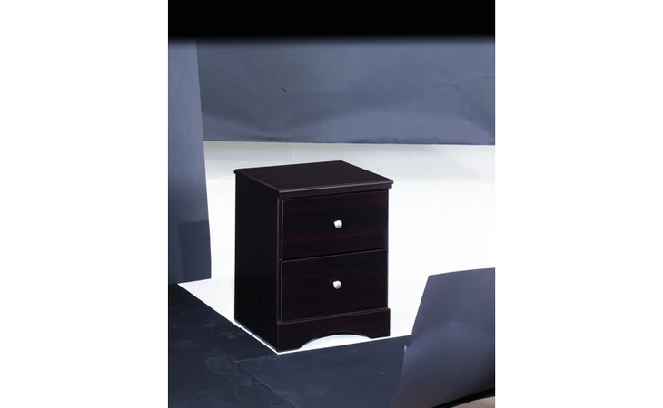 B239-92 EMBRACE - MERLOT NIGHT STAND-YOUTH BEDROOM-EMBRACE