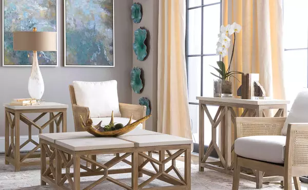 catali coffee table by uttermost