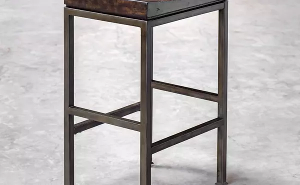 beck bar stool by uttermost
