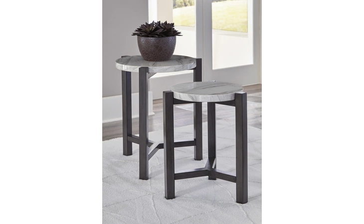 A4000232 Crossport ACCENT TABLE SET (2/CN)