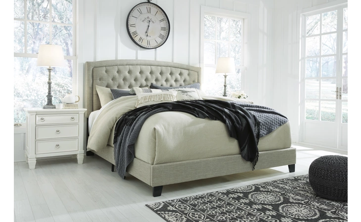 B090-781 Jerary QUEEN UPHOLSTERED BED