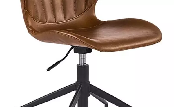 arabella  arabella office chair - bravo cognac by sunpan