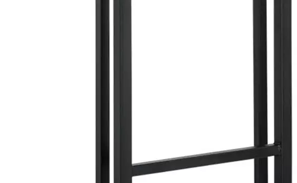 boone  boone counter stool - black - bravo cognac by sunpan