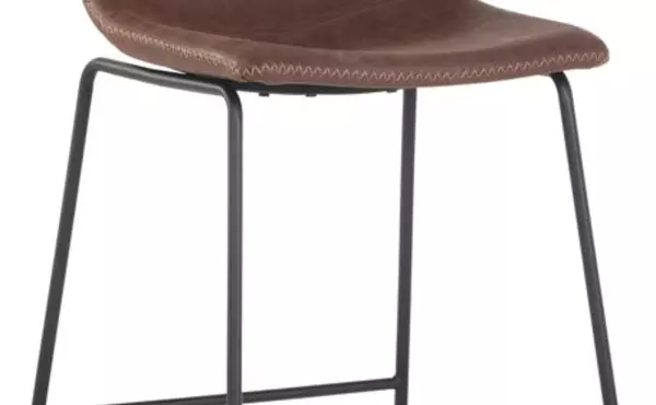 cal  cal counter stool - antique brown by sunpan