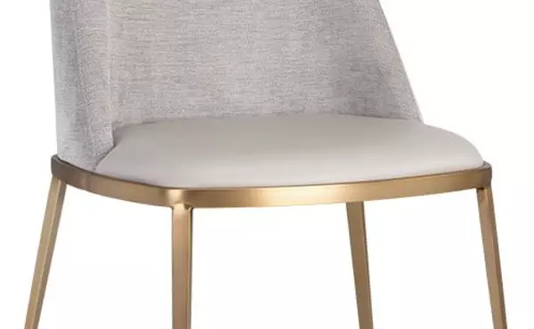 dover  dover dining chair - napa stone polo club stone by sunpan