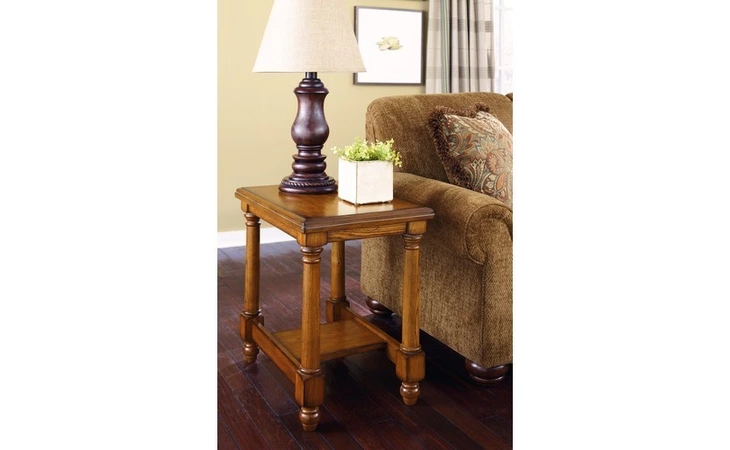 T530-7  CHAIR SIDE END TABLE-OCCASIONAL-HOLFIELD