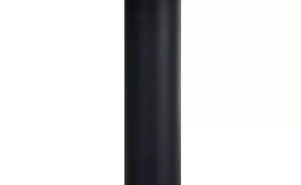 monaco  monaco end table - black - grey marble raw umber by sunpan