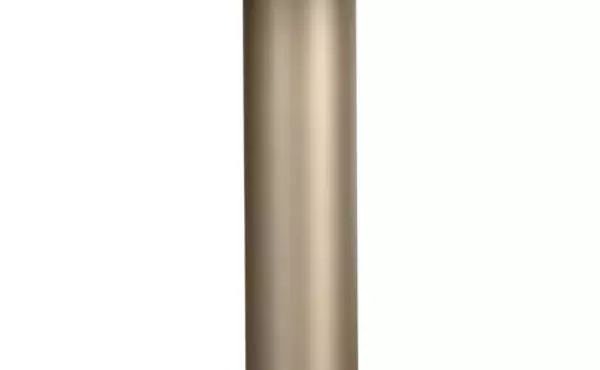 monaco  monaco end table - gold - grey marble charcoal grey by sunpan