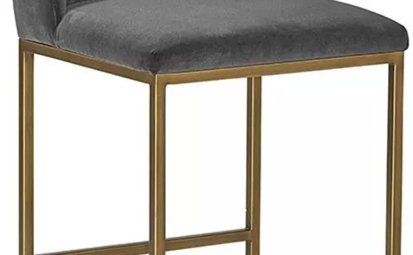 nevin  nevin counter stool - shadow grey by sunpan