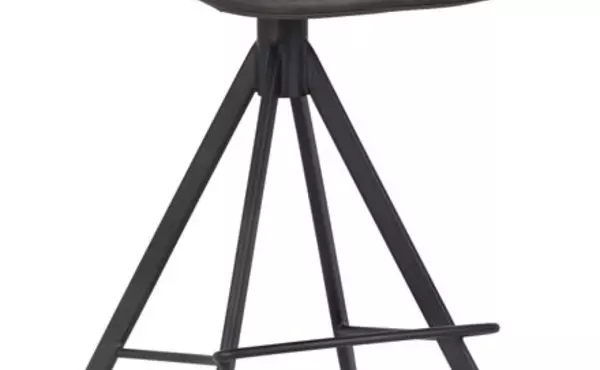 owen  owen swivel barstool - town grey by sunpan