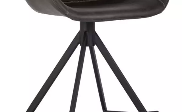 owen  owen swivel counter stool - town grey by sunpan