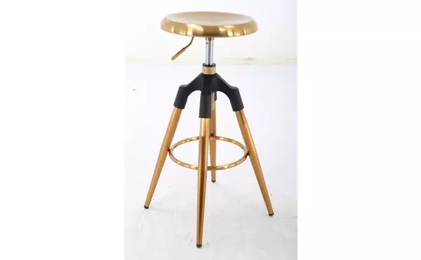adjustable height stainless steel chair,1pcs ctn gold by exact