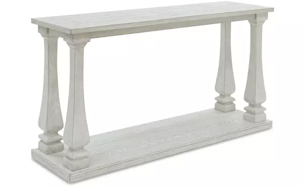 arlendyne antique white sofa table by ashley