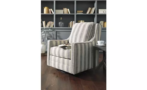 kambria  swivel glider accent chair by ashley
