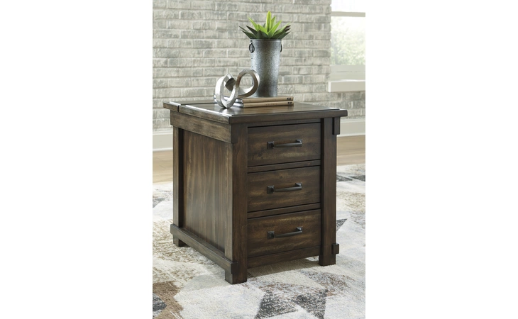 T818-3 LAKELEIGH RECTANGULAR END TABLE