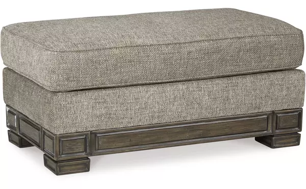 einsgrove sandstone ottoman by ashley