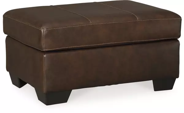 morelos chocolate ottoman by ashley