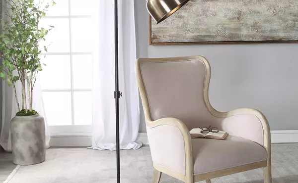 bessemer floor lamp by uttermost