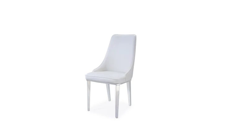 101778  BAUDELAIRE - WHITE L GY-DC-8166 WHITE LEATHERETTE