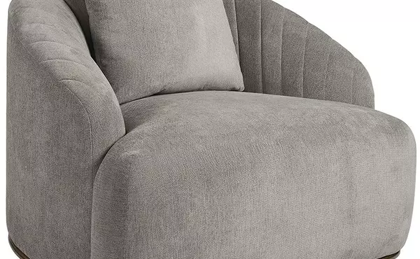 astrid armchair - polo club stone by sunpan
