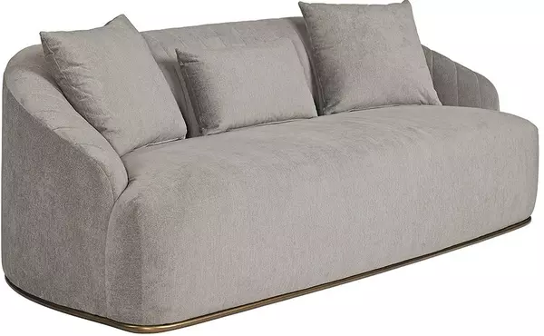 astrid sofa - polo club stone by sunpan