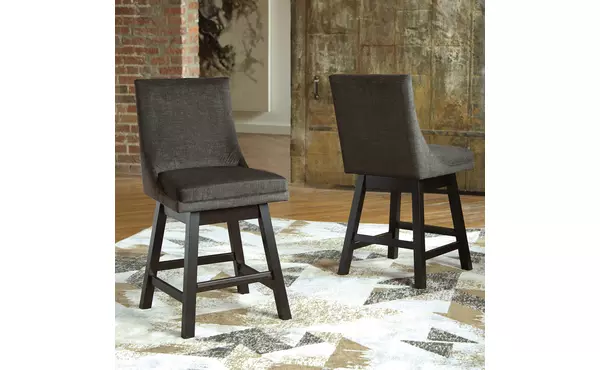 tallenger multi uph swivel barstool (2/cn) by ashley