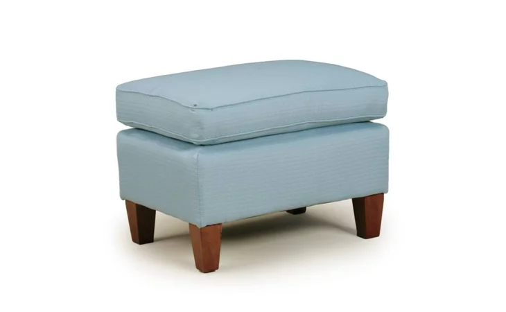 0034AWL Leather LEATHER OTTOMAN