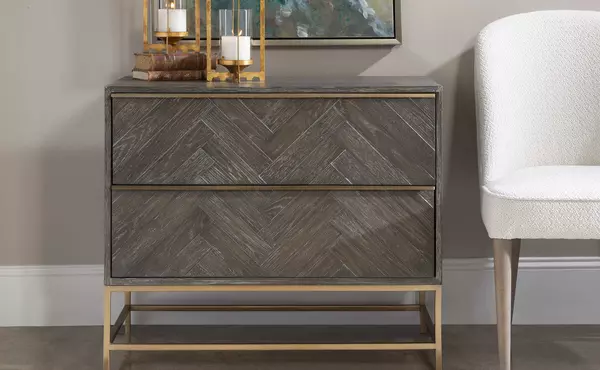 armistead 2 drawer chest by uttermost