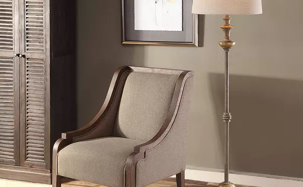 vetralla floor lamp by uttermost