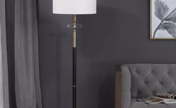 maud floor lamp by uttermost