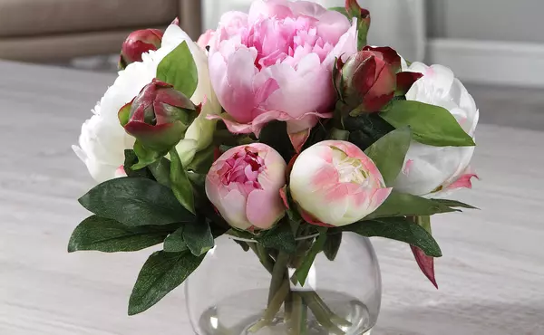 blaire peony bouquet by uttermost