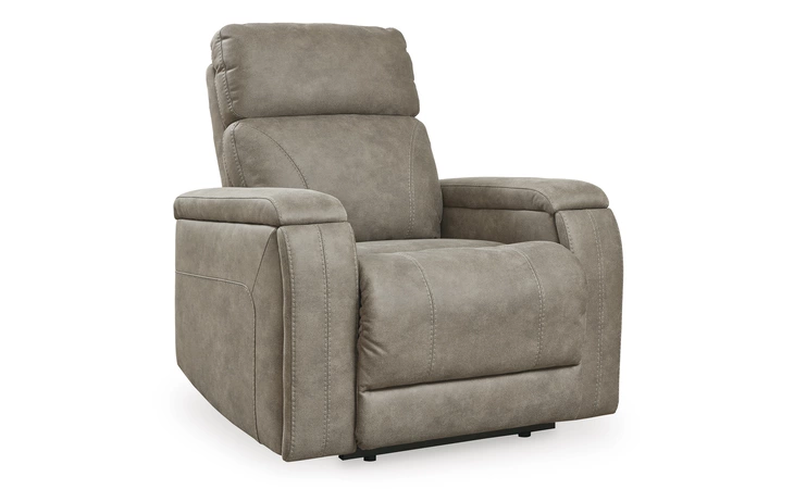 Rowlett PWR RECLINER/ADJ HEADREST ASHLEY Fog 5920313