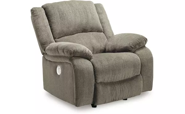 draycoll pewter power rocker recliner by ashley