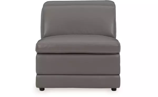 texline gray armless chair/manual headrest by ashley