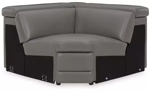 texline gray wedge with manual headrest by ashley