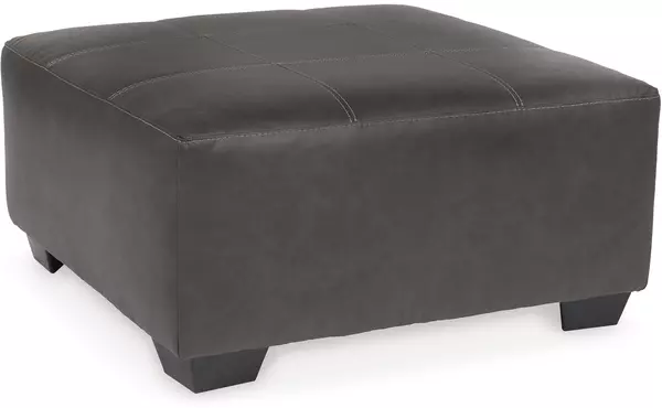 aberton gray oversized accent ottoman by ashley