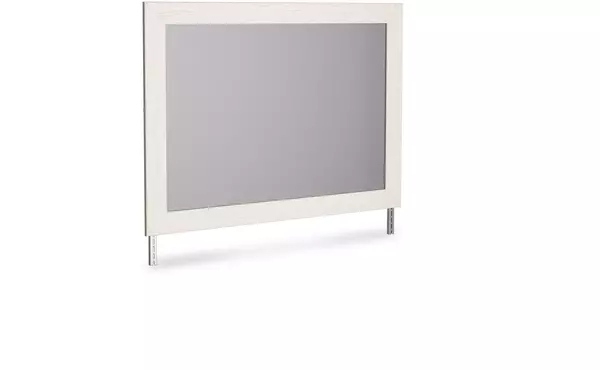 stelsie white bedroom mirror by ashley