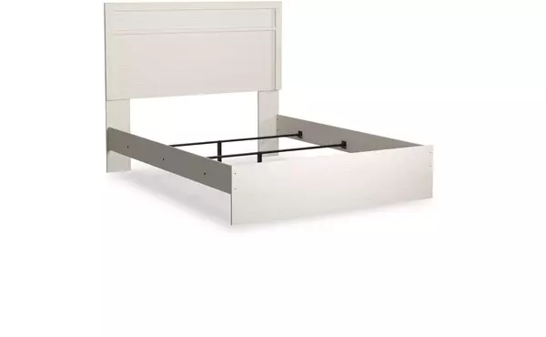 stelsie white queen panel hdbd/ftbd by ashley