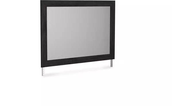 belachime charcoal bedroom mirror by ashley